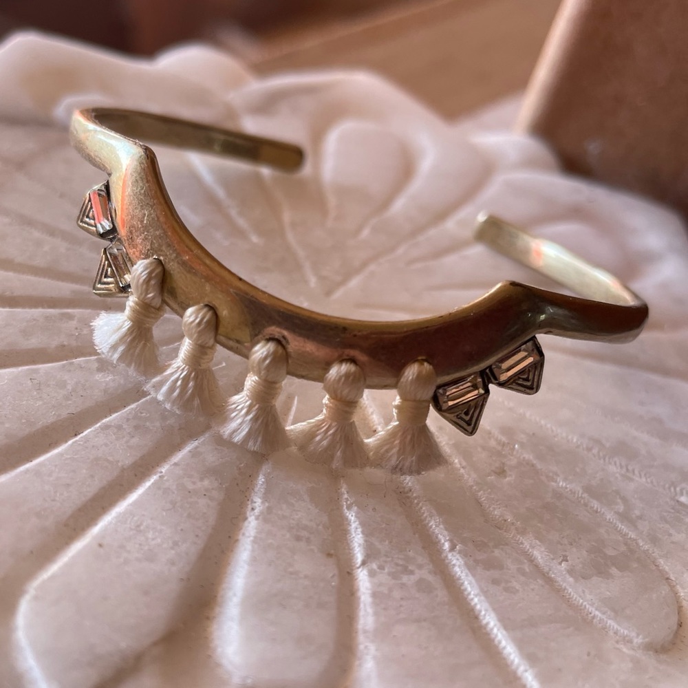 Banana Republic tassel bracelet